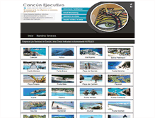 Tablet Screenshot of cancun-ejecutivo.com